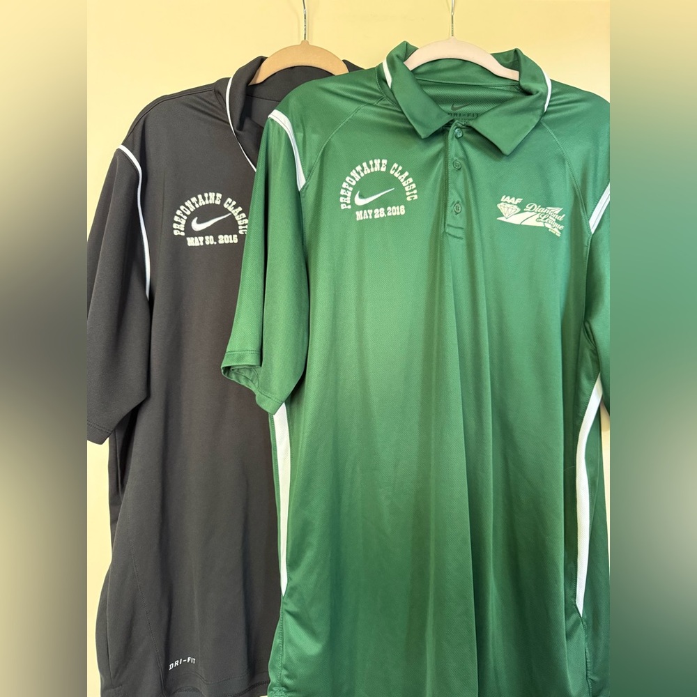 Prefontaine Nike Sz XL,Classic Green & Black Track Tournament in Eugene,Or.